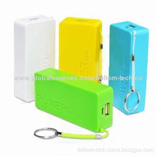 Perfume 2,600mAh Portable Mobile Phone Charging Stations for Universal, 5V/1A Input